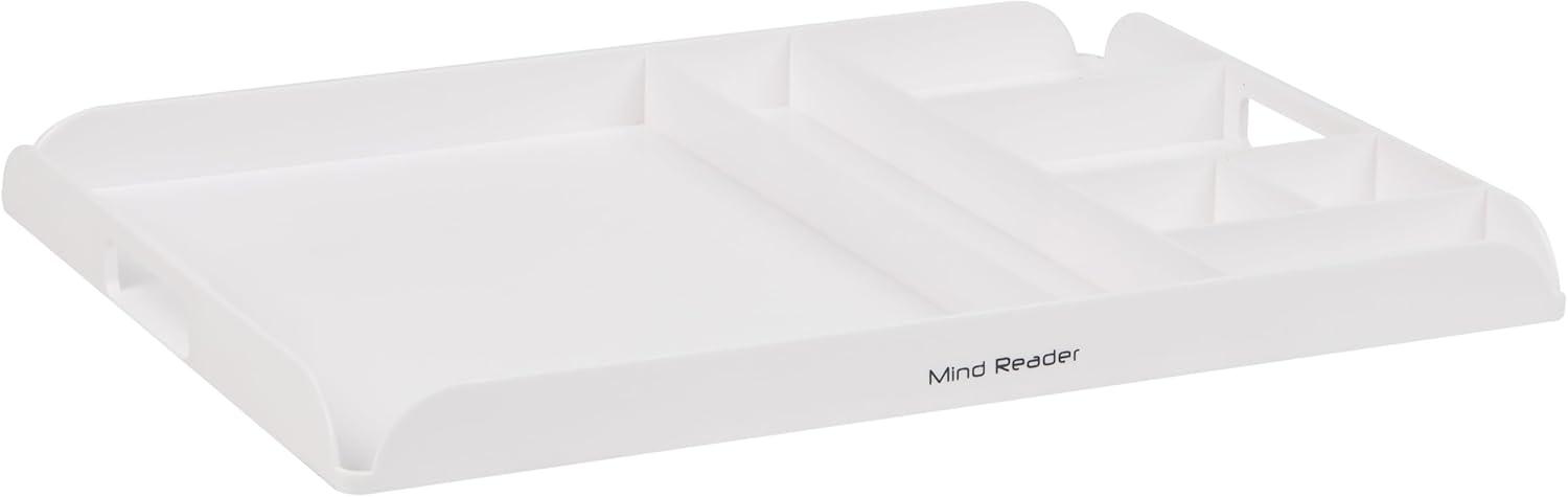 imageMind Reader Coffee Station Serving Tray 7 Pod Capacity Countertop Organizer Storage 175 L x 1325 W x 125 H Single BlackWhite