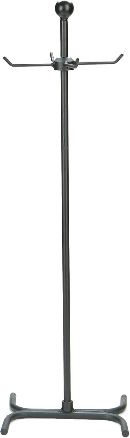 imageMind Reader Fireplace Set with Stand Brush Shovel Scoop Poker Tongs Steel 825L x 675W x 2625H 4 Pcs BlackFireplace Set with Tongs