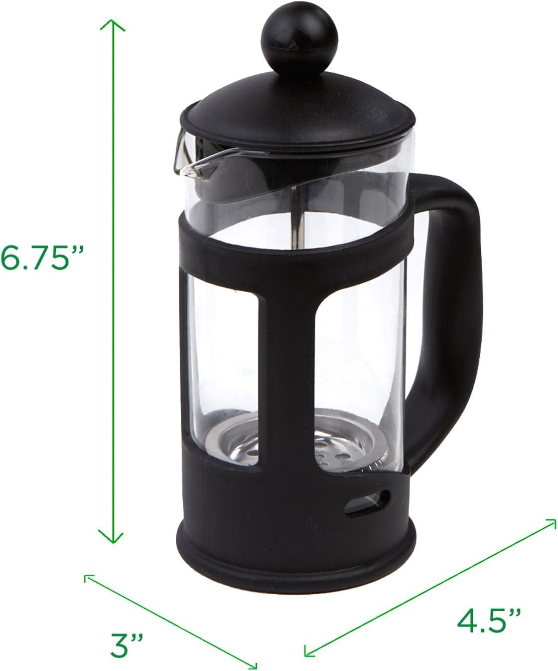 imageMind Reader French Press Coffee amp Tea Maker 27 oz GlassBlack