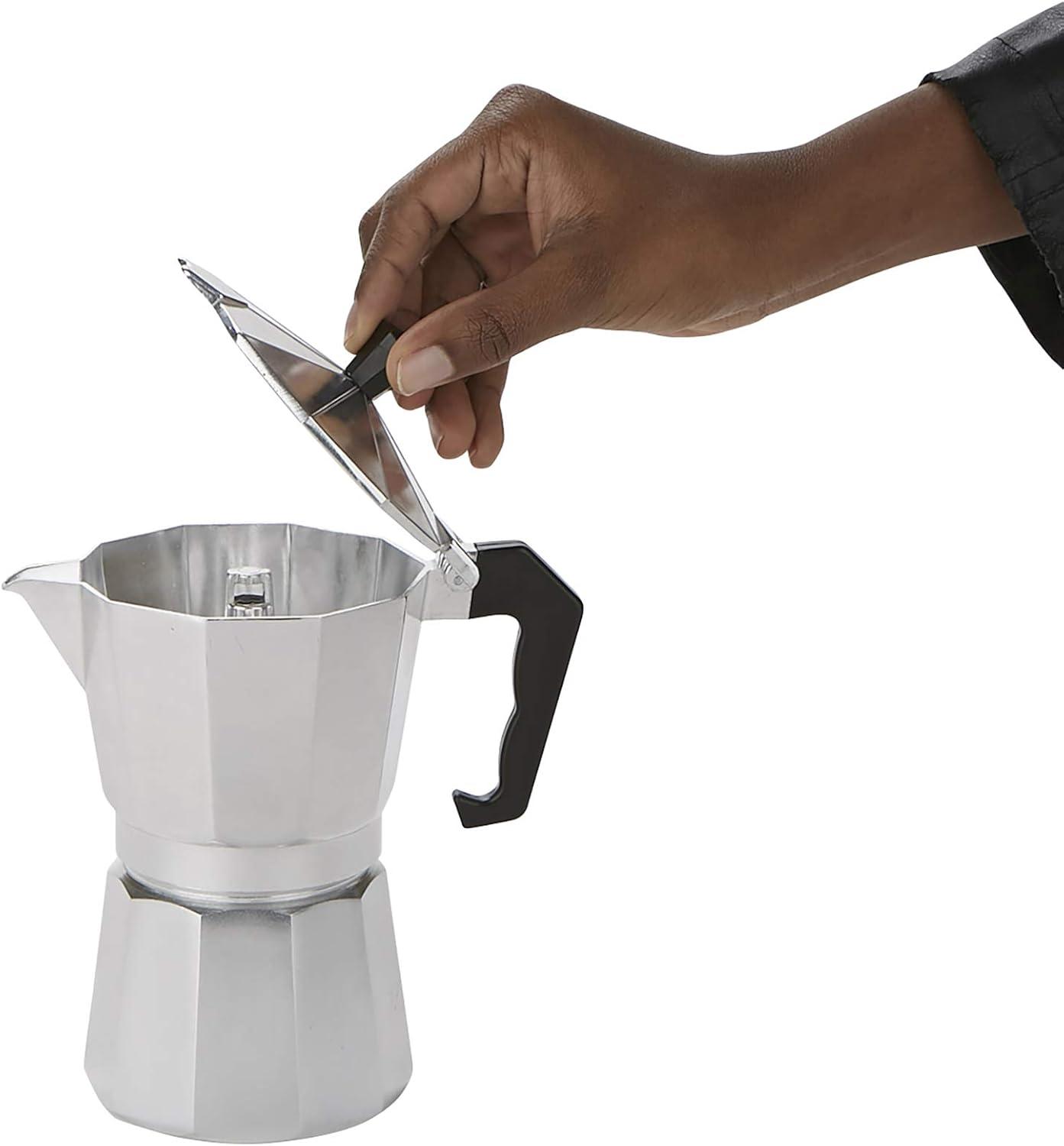 imageMind Reader French Press Coffee amp Tea Maker 27 oz GlassSilver