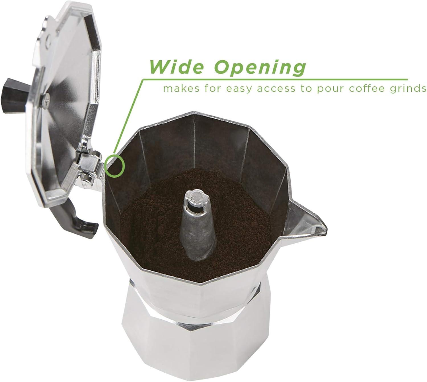 imageMind Reader French Press Coffee amp Tea Maker 27 oz GlassSilver