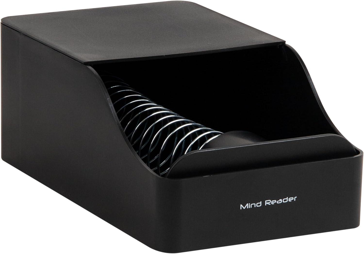 imageMind Reader Hot Cup Sleeve Dispenser Coffee Bar Accessories Coffee Station Kitchen Org 591L x 965W x 394H BlackBlack