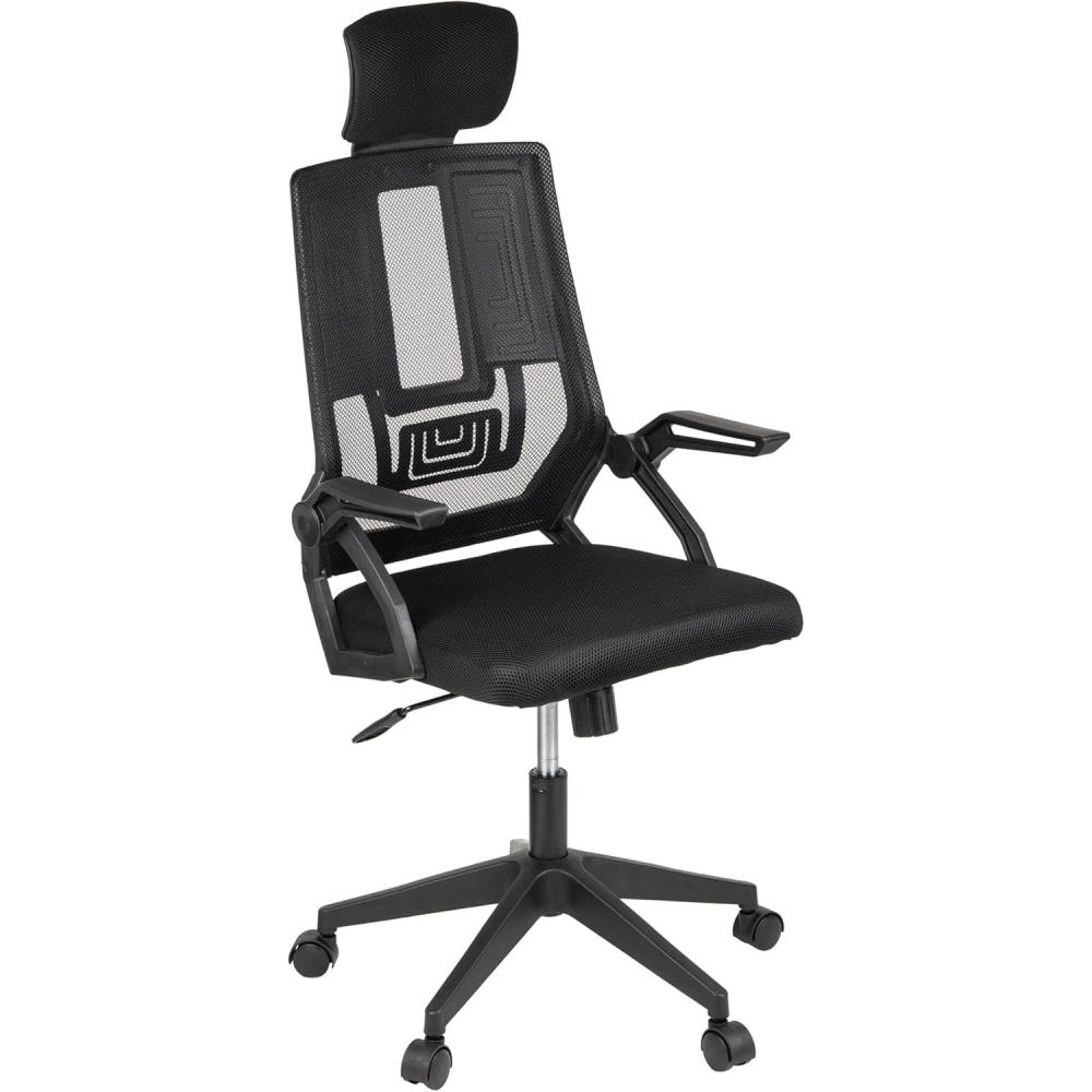 imageMind Reader Office Chair with Wheels Height Adjustable Desk Chair Office 24 L x 20 W x 4450 H BlackBlack 235l X 20w X 4549h