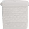 Ivory Rectangle Bin