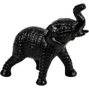 Mind Reader Dachshund Figurine, Desk or Bookshelf Home Decor, Cast Aluminum, Antique Brass Finish(Decorative Elephant)