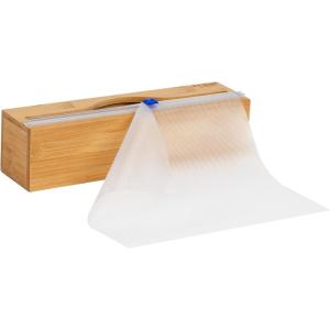 Mind Reader E-Z Board Disposable Plastic Cutting Board, 20 Square Feet, Easy Clean-Up and Convenient Use, Ideal for Camping, Hunting, Boating, and For People With Food Allergies, Clear(Bamboo Box)