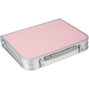 Mind Reader Lap Desk Laptop Stand, Bed Tray, Collapsible, Dorm Room, Portable, Dorm, MDF, Metal, 23.5″ L x 16″ W x 10″ H, Green(Pink)