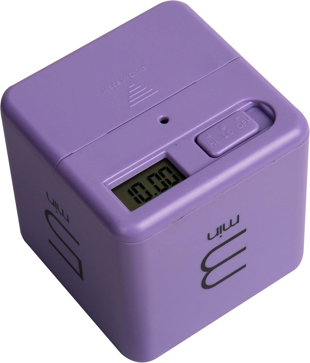 imageMind Reader Productivity Timer Kitchen Timer Egg Timer Kids Timer 255 L x 255 W x 255 H Set of 2 Lilac and YellowLilac and Yellow