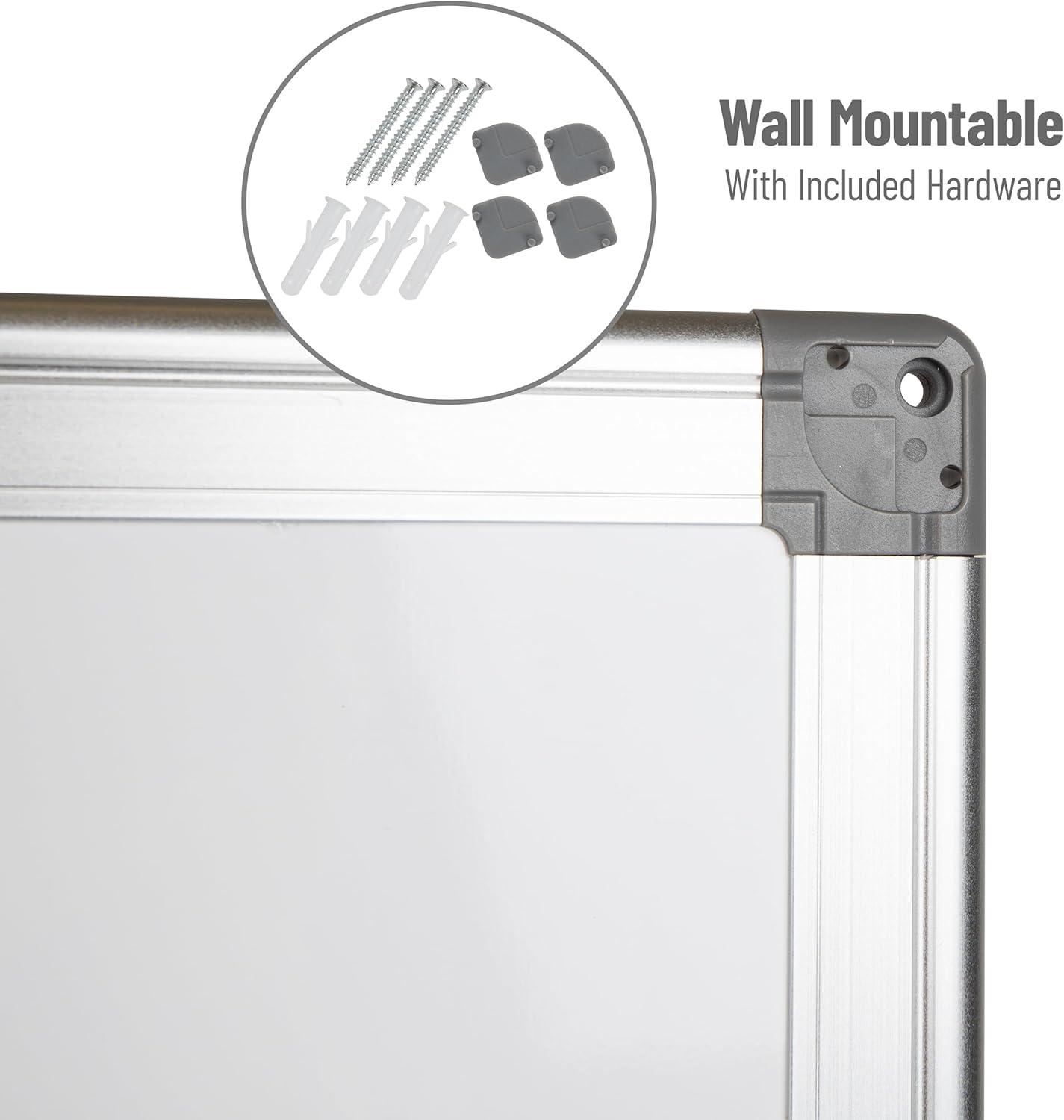 imageMind Reader Rolling DoubleSided Dry Erase Magnetic Board Board Size 47 x 355 Overall Size 495L x 21W x 735H White36W x 05H