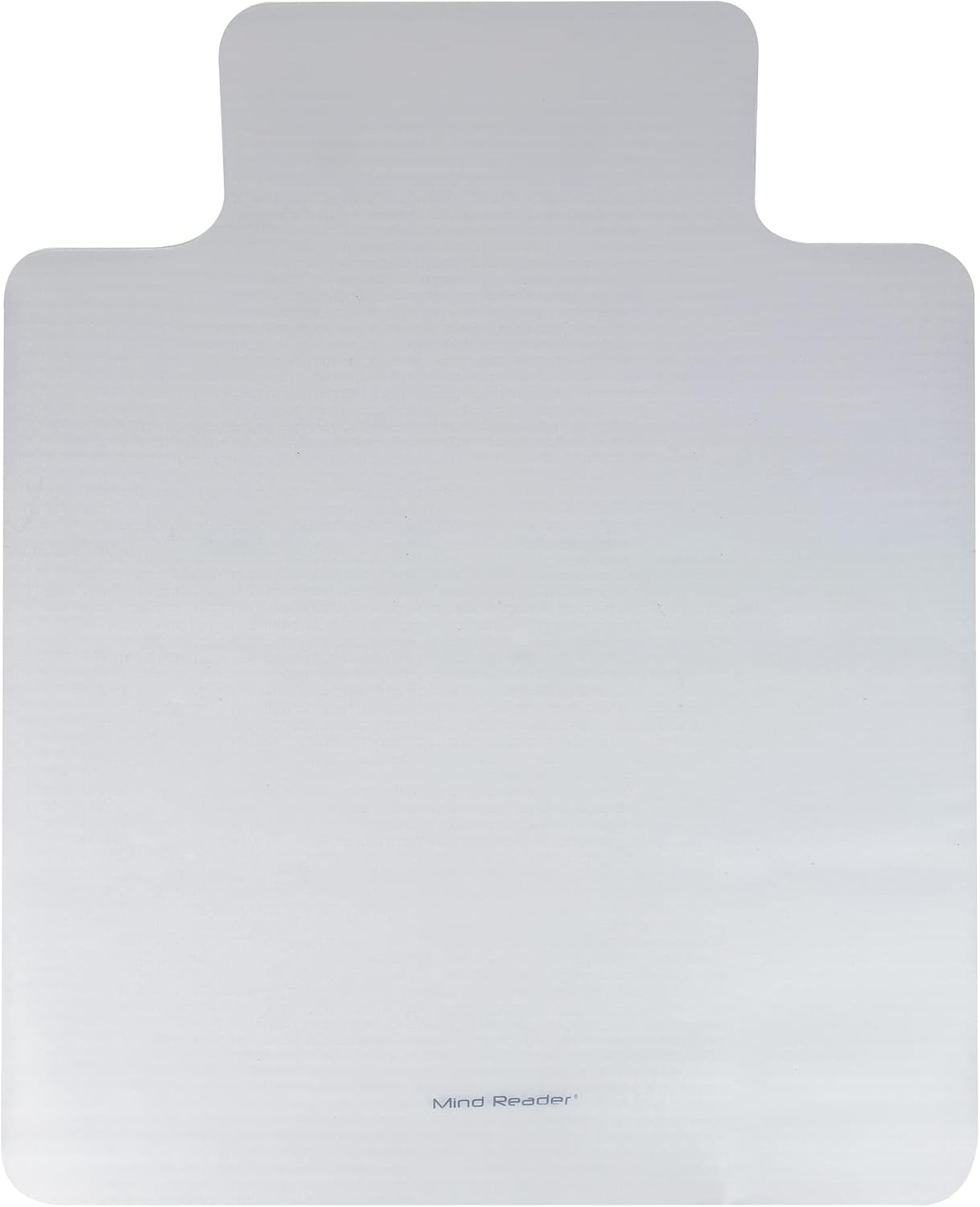 image:imageMind Reader Office Chair Mat for Carpet Under Desk Protector Carpet Grips Rolling PVC 4625 L x 60 W x 00625 H ClearClear