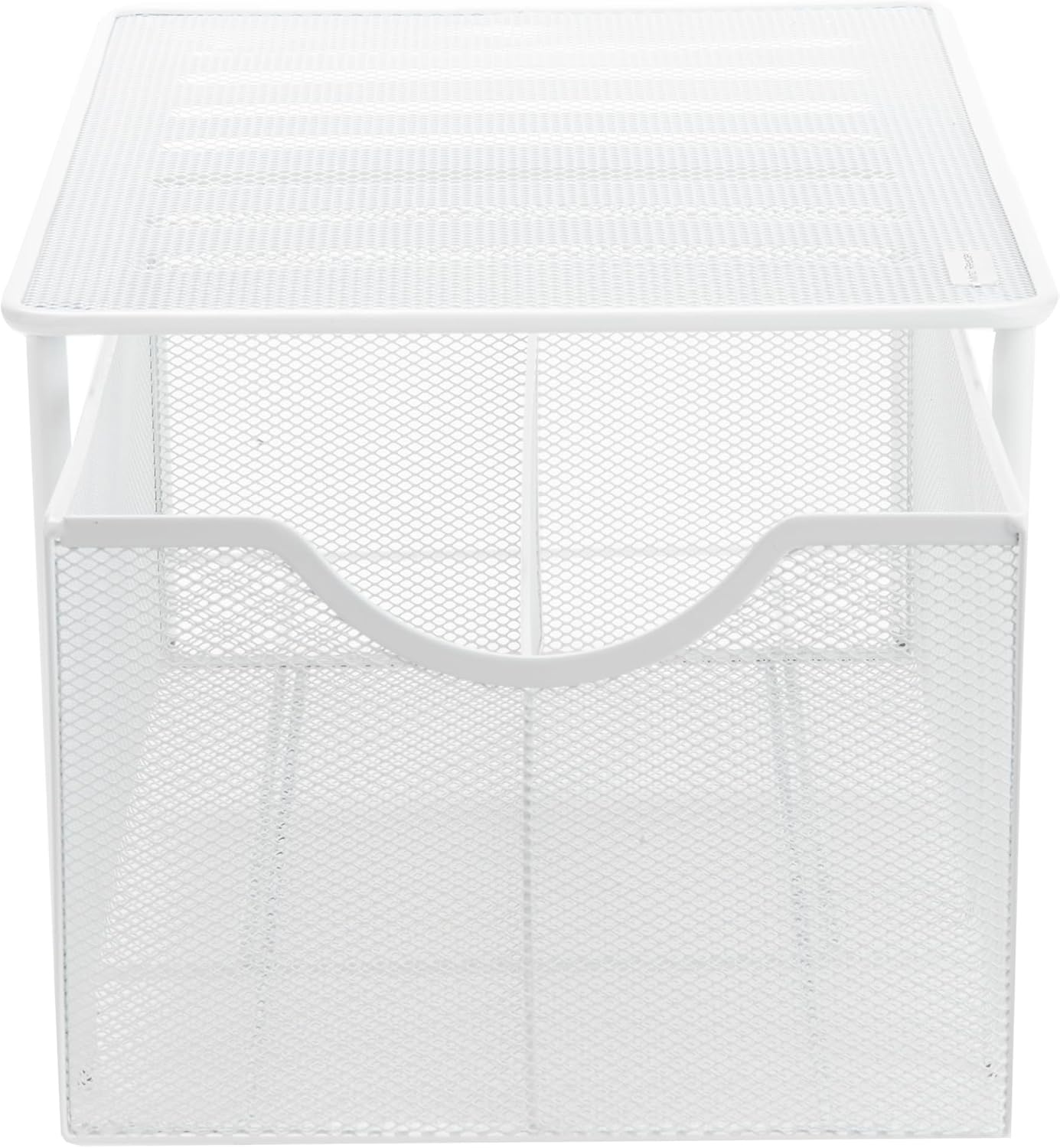 image:imageMind Reader Accessory Organizer Supply Storage Makeup Crafts Office Kitchen Metal Mesh 1025L x 1625W x 8H BlackWhite
