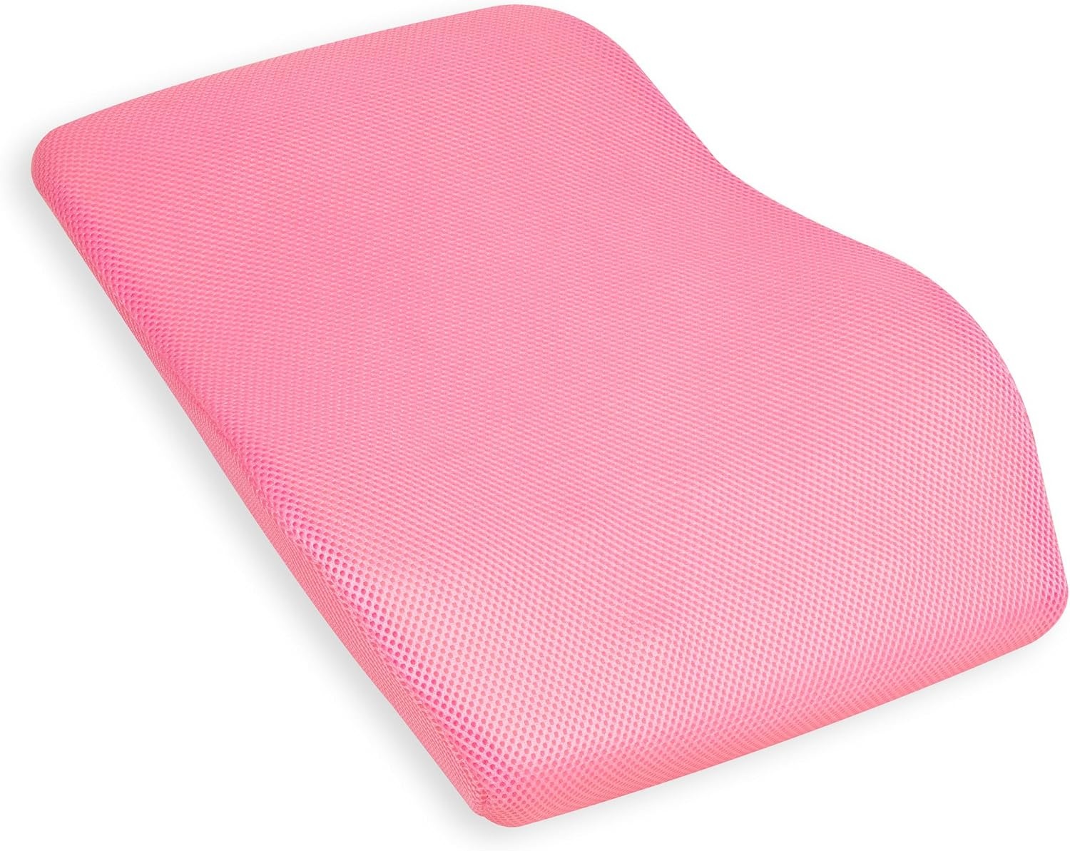 image:imageMind Reader AirCloud Lumbar Cushion Memory Foam Back Support Pillow for Lower Back Pain Relief Adjustable Strap Office Chair and Car Seat PinkPink