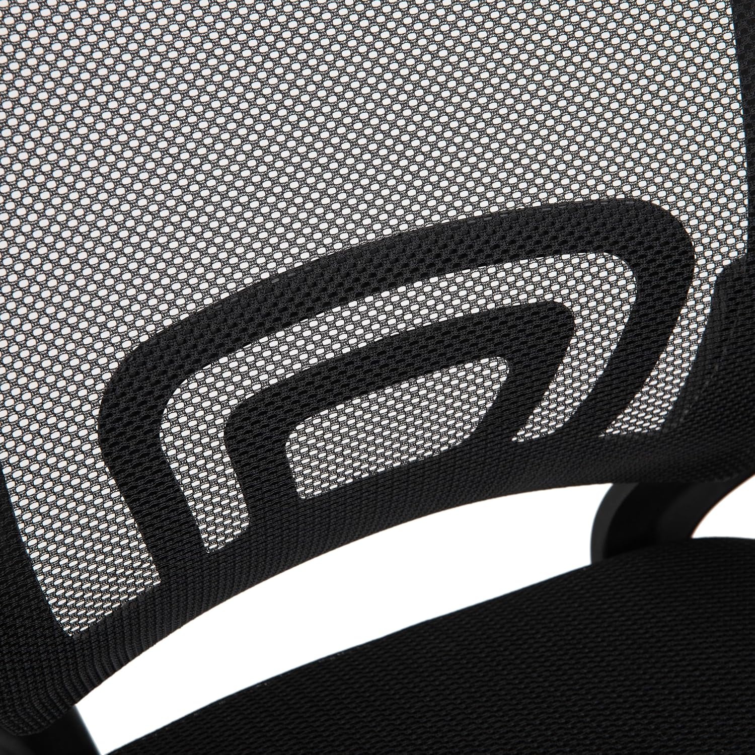 image:imageMind Reader Office Chair with Wheels Pink Height Adjustable Mesh Desk Chair Armrests Lumbar SupportBlack